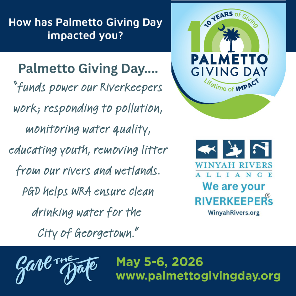 Palmetto giving day impact for Winyah Rivers